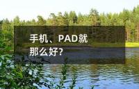 手机、PAD就那么好？